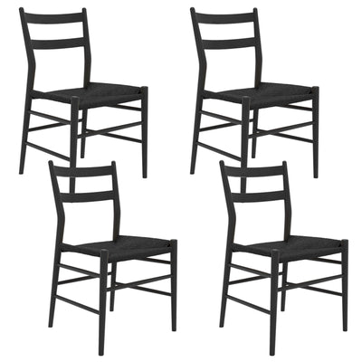 Sibast No 59 Black Beech Dining Chair Bundle Set