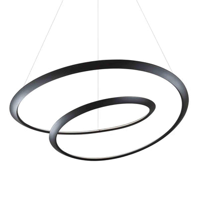 Outlet Kepler pendant - Black, 2700K, Uplight