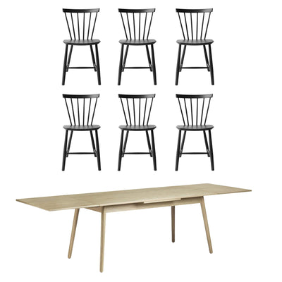 FDB Mobler Family Dining Table Bundle