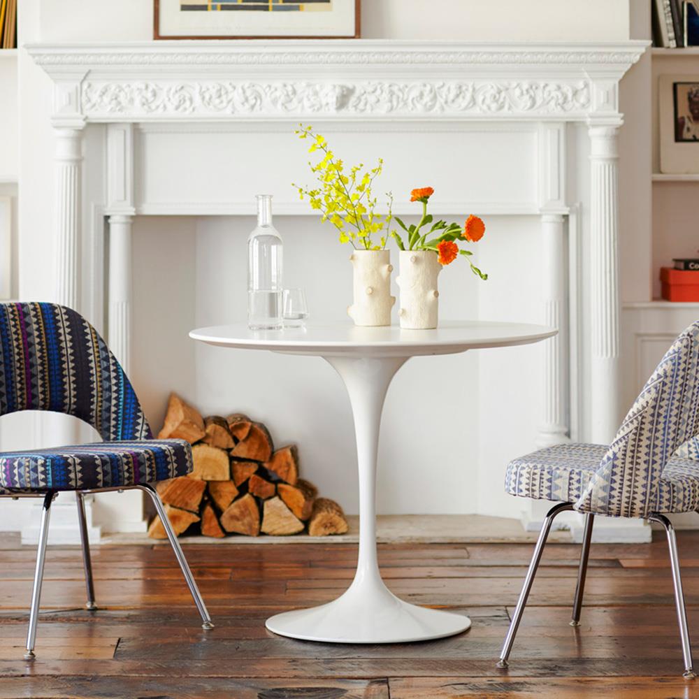 Knoll Saarinen Dining Table Round Laminate Holloways of Ludlow