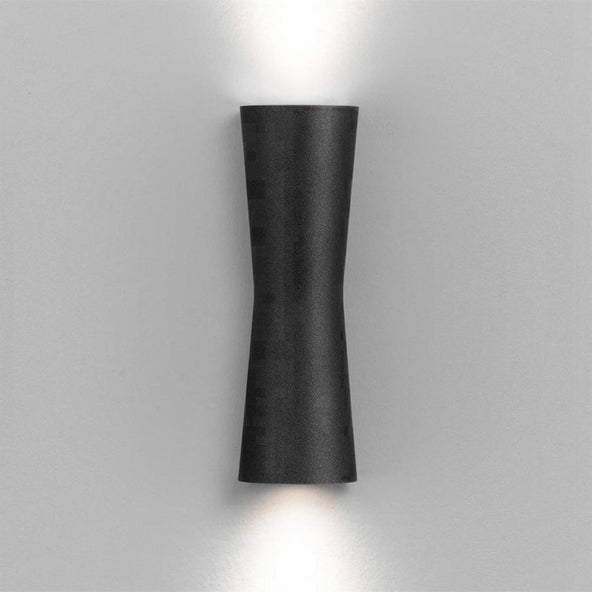 Flos Clessidra Wall Light - Dark Grey, Wide, 40 Degrees