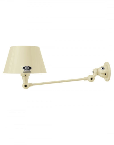 Jielde Aicler One Arm Adjustable Wall Light - Straight Shade