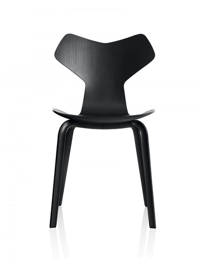 Fritz Hansen Grand Prix Chair - Wooden Legs