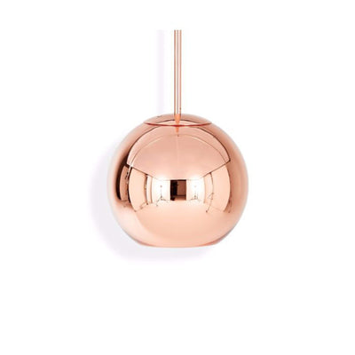 Tom Dixon Copper Round LED Pendant Light