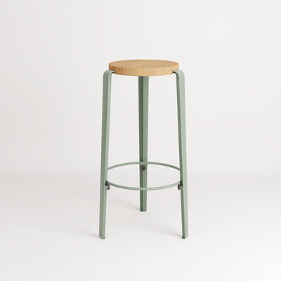 TIPTOE BIG LOU Stool - Wooden Seat