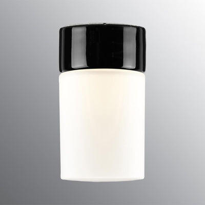 Opus 175 ceiling light - White opal glass