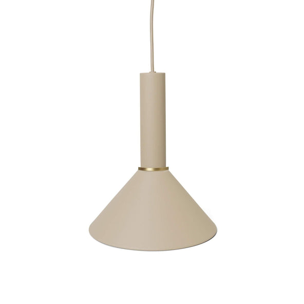 Outlet Cone Pendant Light - Cashmere, high pendant