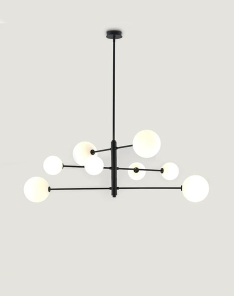 Outlet Atom pendant light - Black, Clear