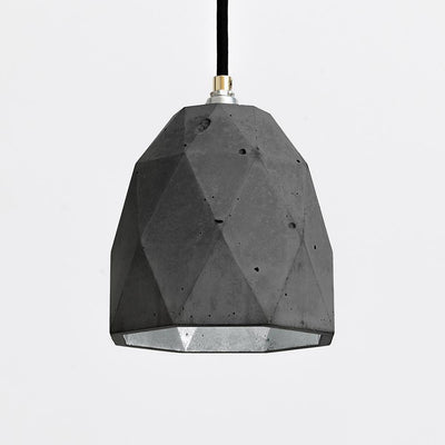 Concrete dome pendant