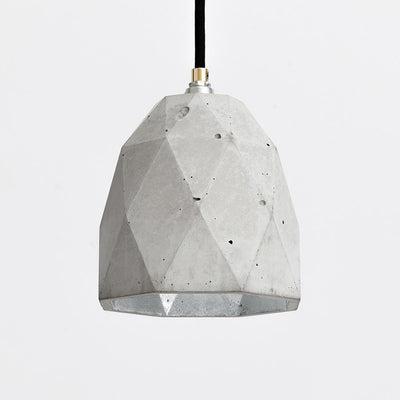 Concrete dome pendant