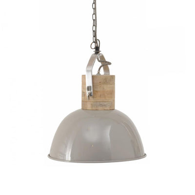 Large Merle Pendant - Grey