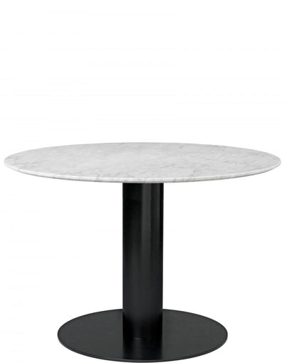 GUBI 2.0 Dining Table - Round - Black Base - 110