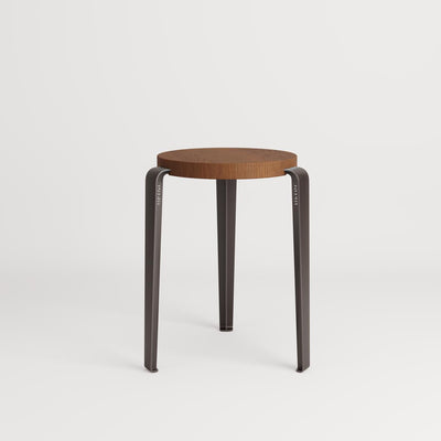 TIPTOE LOU Stool - Wooden Seat