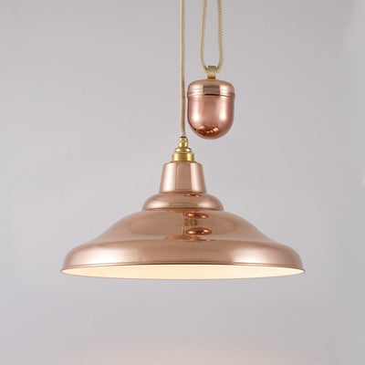 Davey Rise & fall School Pendant Light