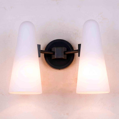 Jimmy Raiden Bianco Double Sconce Wall Light