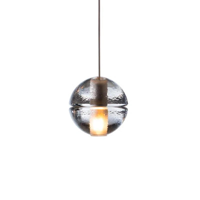 Ex Display Bocci Series 14 Pendant Light Single - Deep Canopy, Clear