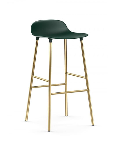 Normann Copenhagen Form Barstool - Metal Legs