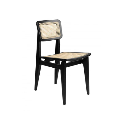 GUBI C-Chair Dining Chair - Cane Seat