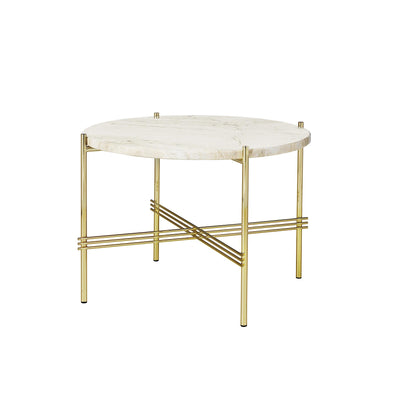 GUBI TS Coffee Table - Brass Base