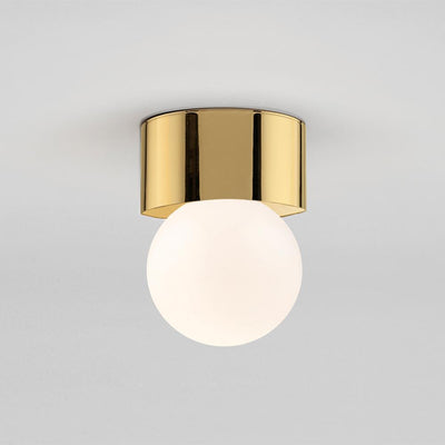 Brass architectural collection ceiling / wall light