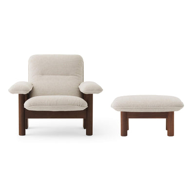 Audo Copenhagen Brasilia Lounge Chair & Ottoman