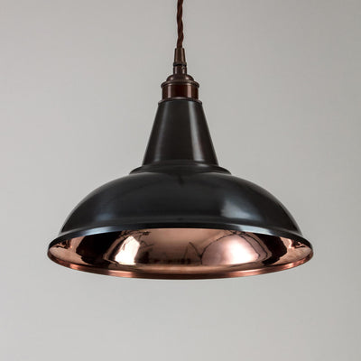 Old School Electric factory pendant light