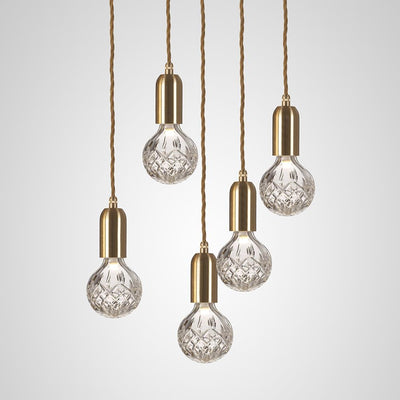 Lee Broom Crystal Bulb Chandelier