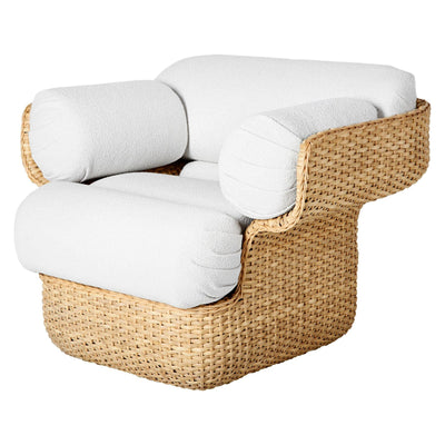 GUBI Basket Lounge Chair - Upholstered