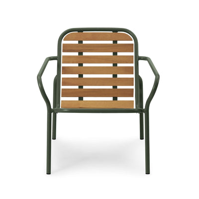 Normann Copenhagen Vig Wooden Garden Lounge Chair