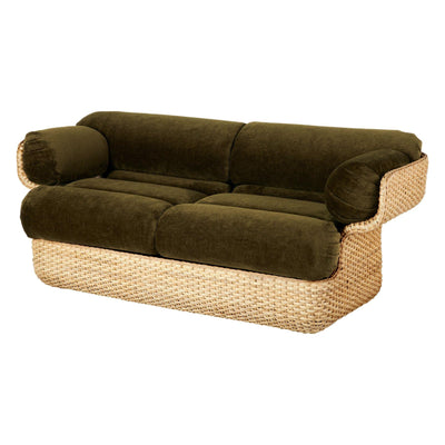 GUBI Basket 2 Seat Sofa - Upholstered