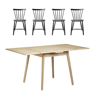 FDB Mobler Small Spaces Dining Table Bundle