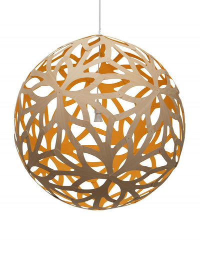 David Trubridge Floral Pendant Light Coloured - 1 Side