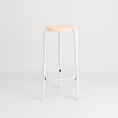 TIPTOE BIG LOU Stool - Wooden Seat