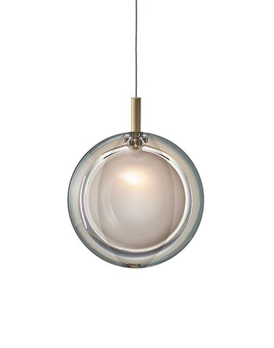 Lens pendant light