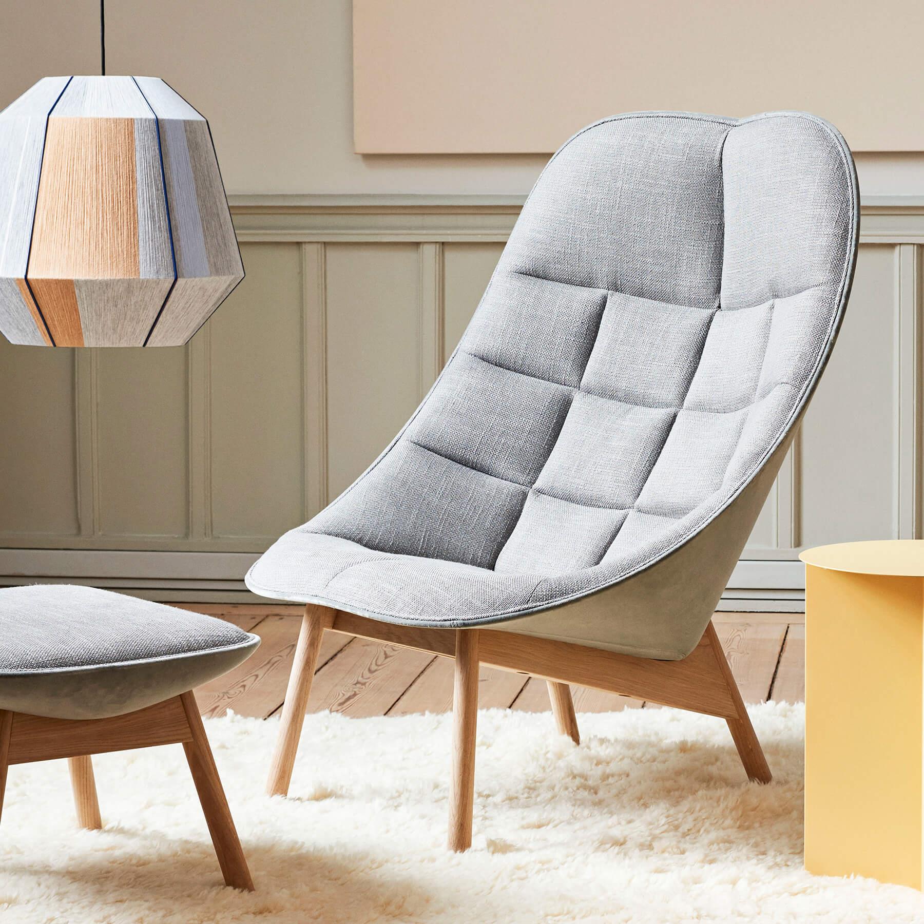 Quilted lounge chair hotsell