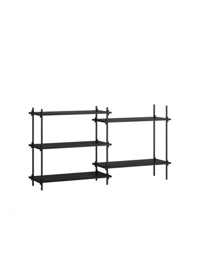 MOEBE Double shelving system