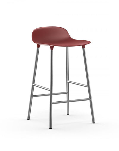 Normann Copenhagen Form Barstool - Metal Legs