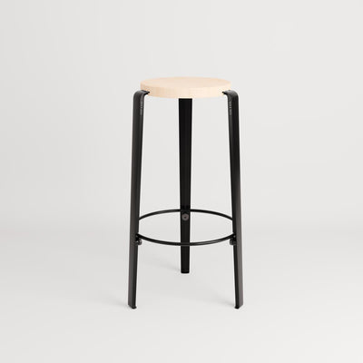 TIPTOE BIG LOU Stool - Wooden Seat