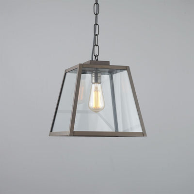 Quad pendant light for exteriors & bathrooms