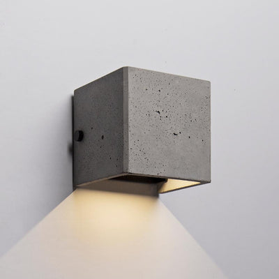 V concrete up or down light