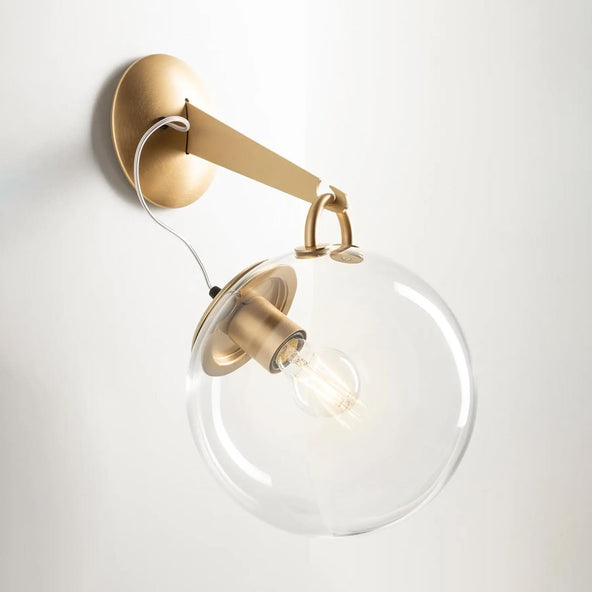 Outlet Miconos wall light - Satin brass