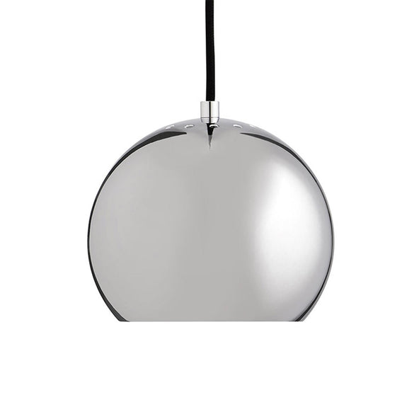 Outlet Frandsen Ball Pendant - Chrome with black cable