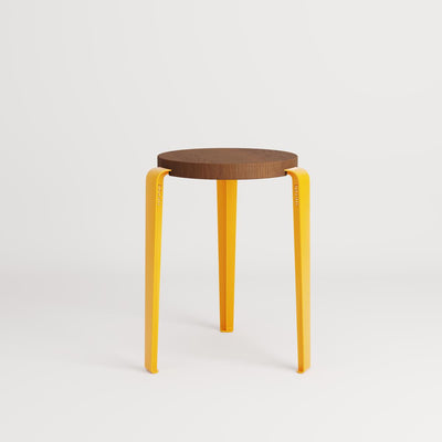 TIPTOE LOU Stool - Wooden Seat