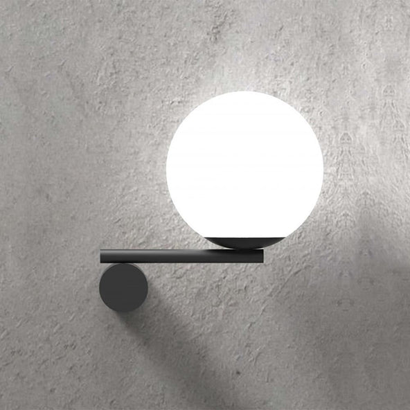 Outlet Luna right wall light - Black