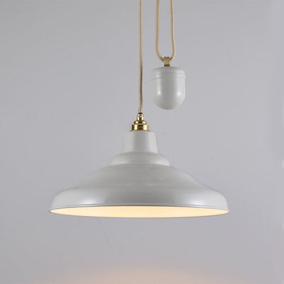 Rise & fall school pendant light