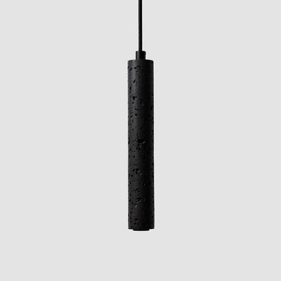 Outlet Bang pendant - Marble or lavastone - Lava stone with black fitting