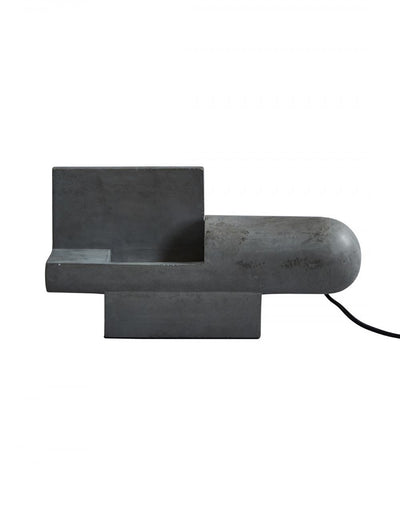 Brutalist table lamp