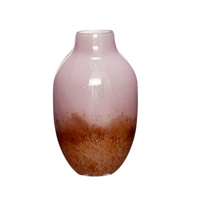 Hubsch Posy Vase in Maroon and Rose