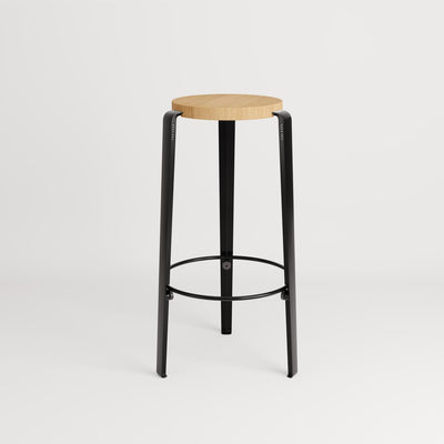 TIPTOE BIG LOU Stool - Wooden Seat