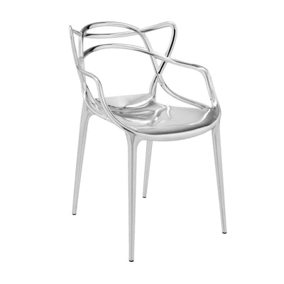 Kartell Masters Chair With Metalliclic Finish